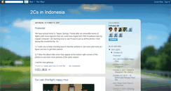 Desktop Screenshot of 2csinindonesia.blogspot.com