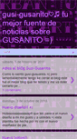 Mobile Screenshot of gusi-gusanito.blogspot.com