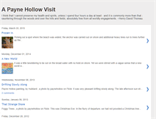 Tablet Screenshot of paynehollow.blogspot.com
