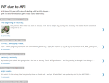 Tablet Screenshot of fertilityissues.blogspot.com