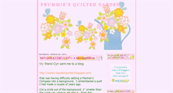 Desktop Screenshot of frummiesquiltedgarden.blogspot.com