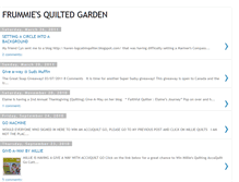 Tablet Screenshot of frummiesquiltedgarden.blogspot.com