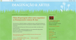 Desktop Screenshot of imaginacaoeartes.blogspot.com