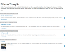 Tablet Screenshot of pithlessthoughts.blogspot.com