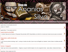 Tablet Screenshot of ananiassilva.blogspot.com