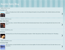 Tablet Screenshot of bumblebabyblog.blogspot.com