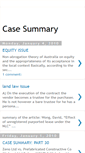 Mobile Screenshot of casessummary.blogspot.com