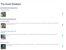Tablet Screenshot of mikesgreatoutdoors.blogspot.com