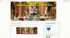 Desktop Screenshot of cursalescabanyes.blogspot.com