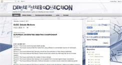 Desktop Screenshot of debate-matter.blogspot.com