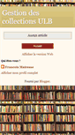 Mobile Screenshot of gestionulb.blogspot.com