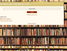 Tablet Screenshot of gestionulb.blogspot.com