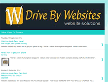 Tablet Screenshot of drivebywebsites.blogspot.com