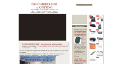 Desktop Screenshot of orgumodelleri.blogspot.com