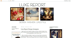 Desktop Screenshot of luxereport.blogspot.com