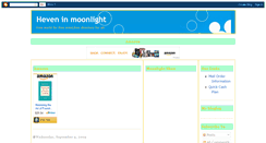 Desktop Screenshot of heveninmoonlight.blogspot.com