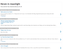 Tablet Screenshot of heveninmoonlight.blogspot.com