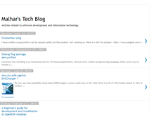 Tablet Screenshot of malhar2010.blogspot.com