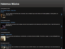 Tablet Screenshot of habemusmusica.blogspot.com