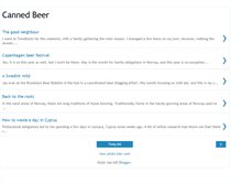 Tablet Screenshot of newcannedbeer.blogspot.com