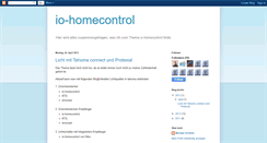 Desktop Screenshot of io-homecontrol.blogspot.com