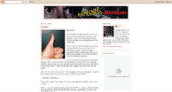 Desktop Screenshot of madmanramble.blogspot.com
