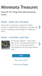 Mobile Screenshot of minntreasures.blogspot.com