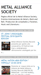 Mobile Screenshot of metalalliancesociety.blogspot.com