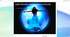 Desktop Screenshot of ilmupekasihampuh.blogspot.com