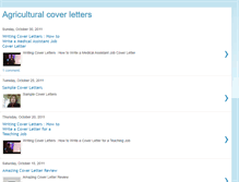 Tablet Screenshot of agriculturalcoverletters.blogspot.com