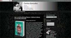 Desktop Screenshot of librariancarina.blogspot.com