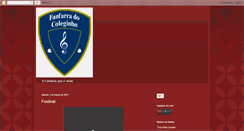 Desktop Screenshot of fanfarradocoleginho.blogspot.com