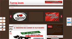 Desktop Screenshot of fuerzajovenhuatson.blogspot.com