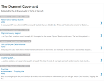 Tablet Screenshot of draeneicovenant.blogspot.com