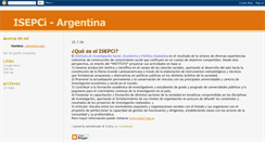 Desktop Screenshot of isepci.blogspot.com