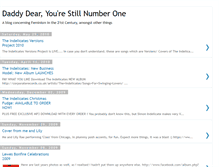 Tablet Screenshot of daddydearyourestillnumberone.blogspot.com