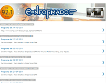Tablet Screenshot of enformados.blogspot.com