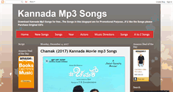 Desktop Screenshot of kannadasongsaudio.blogspot.com