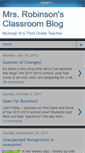 Mobile Screenshot of mrsrobinsonsclassroomblog.blogspot.com