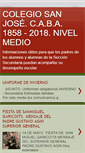 Mobile Screenshot of colegiosanjosenivelmedio.blogspot.com
