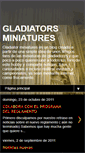 Mobile Screenshot of gladiatorsminiatures.blogspot.com