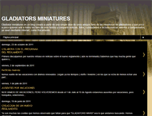 Tablet Screenshot of gladiatorsminiatures.blogspot.com