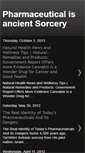 Mobile Screenshot of pharmacy-is-sorcery.blogspot.com