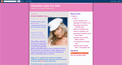 Desktop Screenshot of charlottelawsfans.blogspot.com