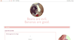 Desktop Screenshot of beans-are-evil.blogspot.com