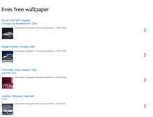 Tablet Screenshot of livesfreewallpaper.blogspot.com