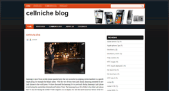 Desktop Screenshot of cellnicheblog.blogspot.com