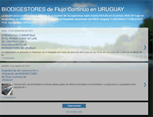 Tablet Screenshot of biodigestoresflujocontinuouruguay.blogspot.com