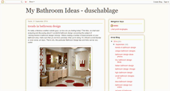 Desktop Screenshot of duschablage.blogspot.com