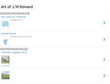 Tablet Screenshot of jwhoward.blogspot.com